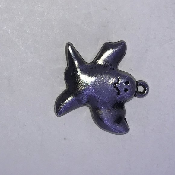 Pewter Halloween Ghost Charm - Picture 3 of 16